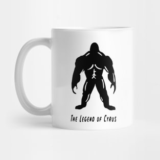 The Legend of Cyrus - Short Stories by Matt - Bigfoot Apparel Mug